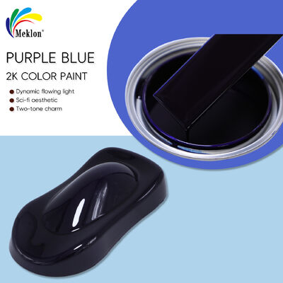 Hızlı Kurutma 2K Mor Mavi Akrilik Boya Otomotiv Otomobil Dönüştürme Kaplama & Boya