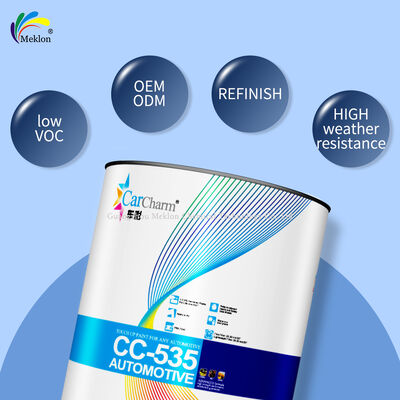 Hava Duruma Dayanıklı 1K Şeffaf Demir Sarı Akrilik Boya Araba Boyası Otomotiv Kaplama & Boya