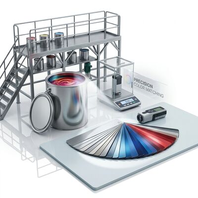 Renk sistemli otomobil boyalarının fabrika doğrudan satışı