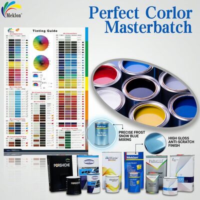 İyi parlaklık 1K Frost Snow Blue Color Tintler Araba kaplama Tamiri Otomatik Refinish Paint