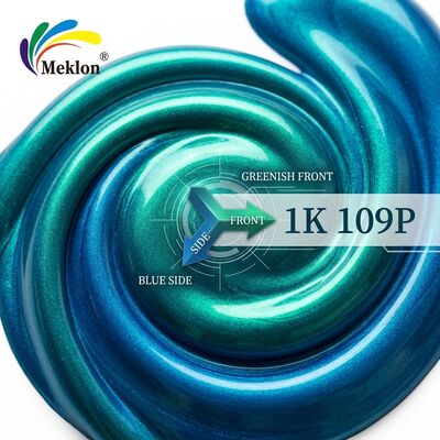 İyi Parlak Araç Vücut Kaplama 1K Yeşileşmiş Mavi Karışık Otomotiv Refinish Boya