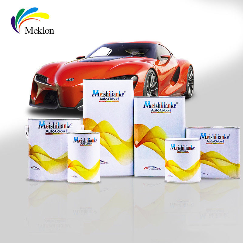 Yüksek Parlaklıklı Araba Açık Ceket Lak 1K Üst Ceket Akrilik Katı Renkler Araba Boyası