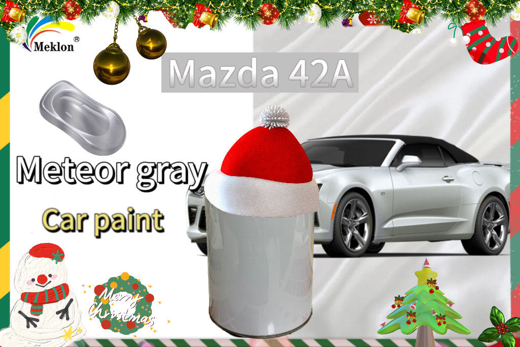 42A Meteor için özelleştirilmiş formül Mazda için Gri iyi araba boyası
