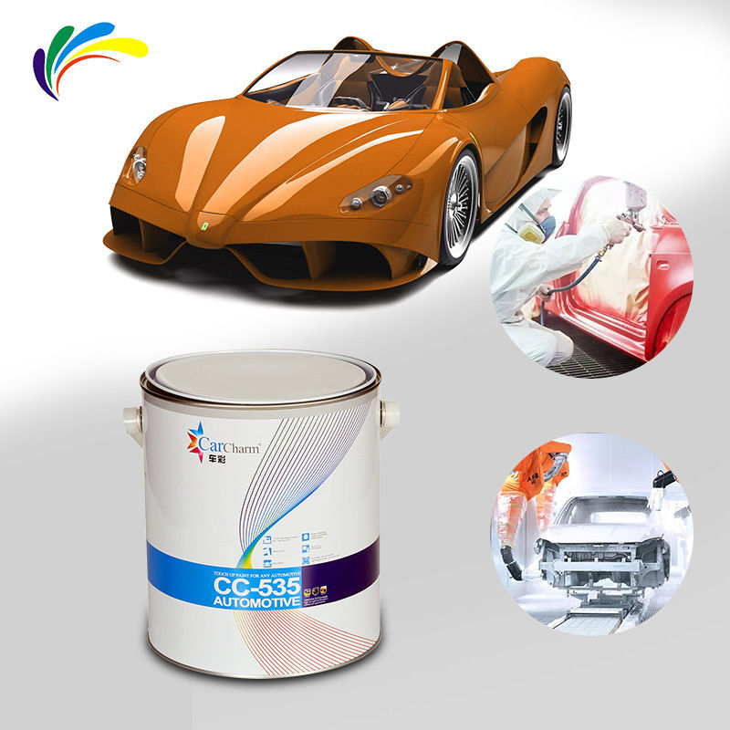 1K Katı Renk Zeytin yeşili Araç Refinishing Boya Yüksek Dolgunluk 1K Primer Yüzey