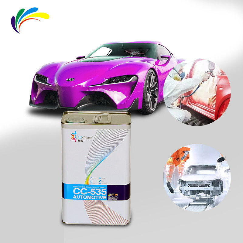 Yüksek Parlaklıklı Akrilik Araç Tamir Boya Üretimi ve Ticaretini Birleştiren Bir Araba Boya Fabrikası