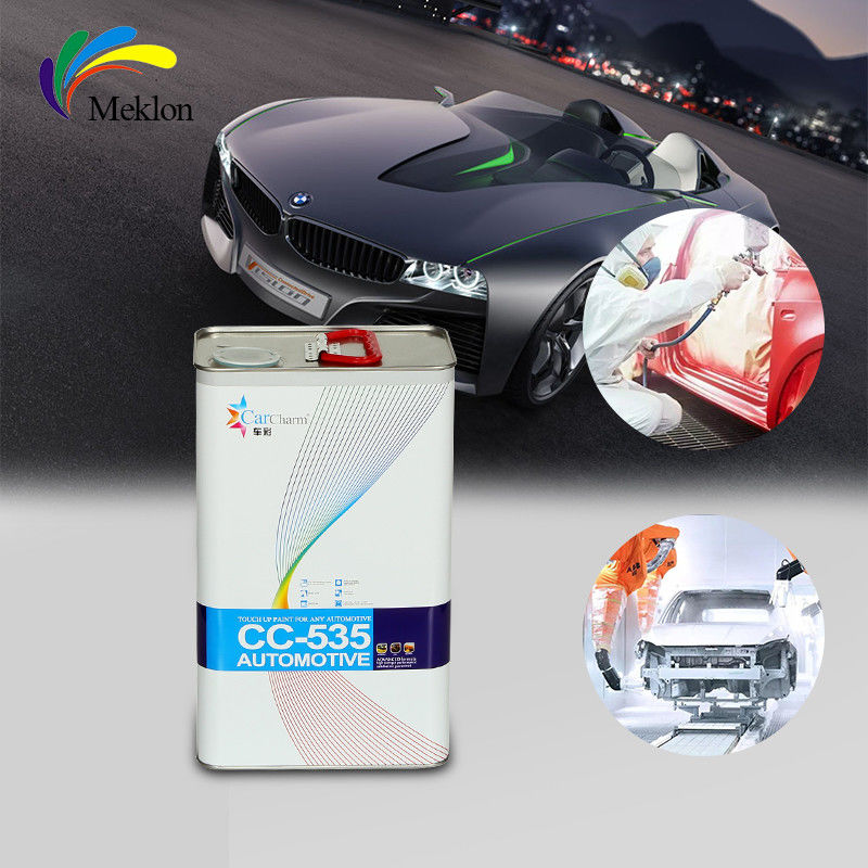 Yüksek Sertlik ve Yüksek UV Direnci Otomatik Dönüştürme Boya 2K Topcoat Black Araba Boyası