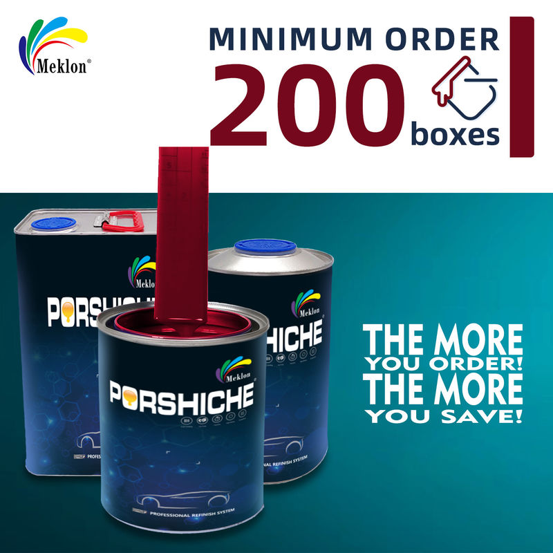 Yüksek Parlak Araba Boyası Üst Kat Anti Korozyon UV Koruması Otomotiv Boya Tedarikçisi Otomotiv Rötuş Boyası