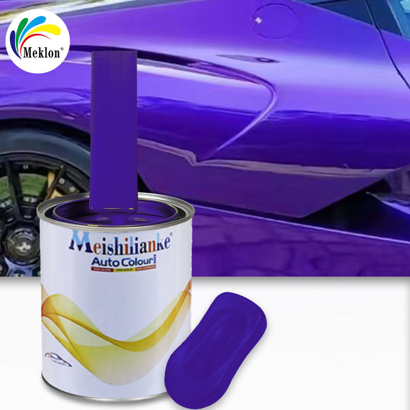 Akrilik 1K 2K Renkli Araç Beden Boyası Sprey Araç Metal Renkli Otomobil Boyası Tamir için Araç Refinish Kaplama
