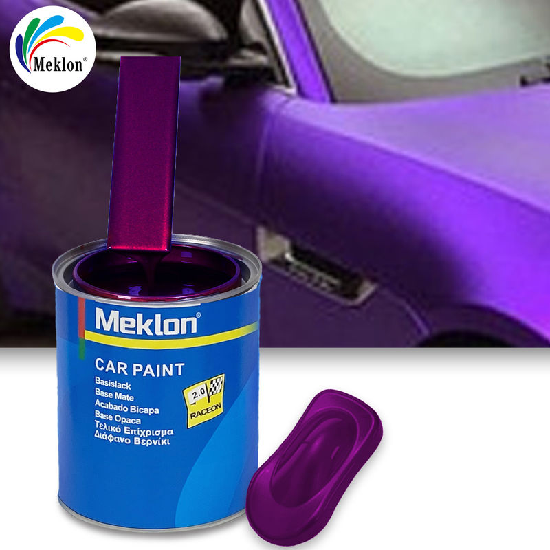 Meklon 1K Refinish Otomobil Boya Üst Kat Akrilik Katı Renkler Otomobil Boya
