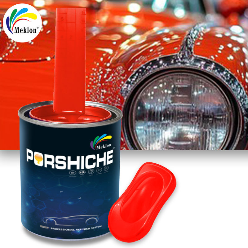 Yüksek Kapsama Portakal Kırmızı 2K Otomatik Renk Tamiri Refinish Spray Mixing Machine Otomobil Boyası