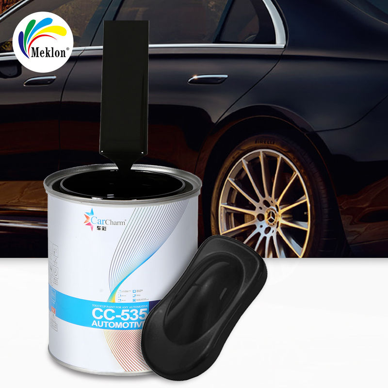 1K 2K Araç püskürtme boya renkleri Tintler Gümüş MSDS Anti UV Otomobil Refinish Boya