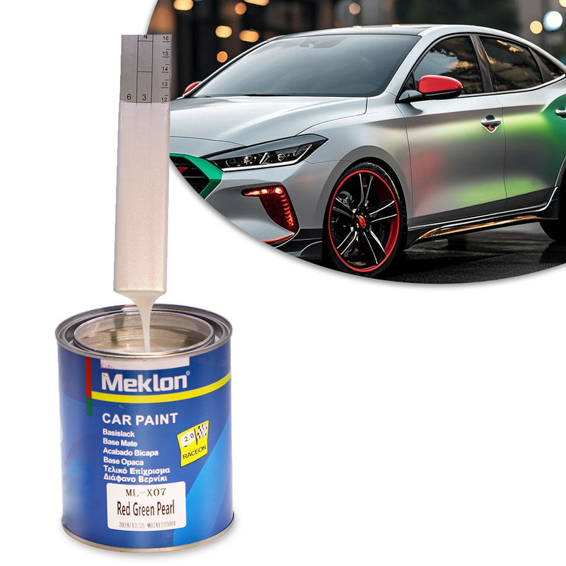 Otomotiv 1K Kırmızı Yeşil İnci Yüksek Katı Yüksek Parlaklık Akrilik Araba Boyası Sıcak Satış Fabrika Fiyatı