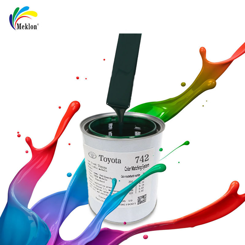 Nissan Honda için Hızlı Kuruyan Derin Yeşil İnci Araba Boyası