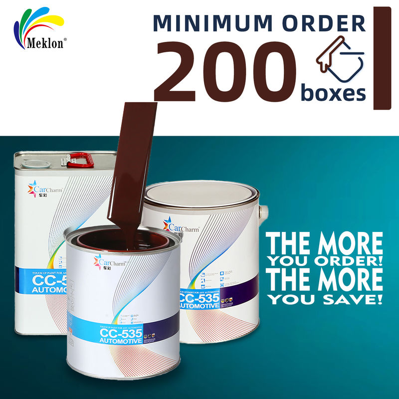 Çevre Dostu Düşük VOC'li Kahverengi Araba Boyası, Yüksek Parlaklık ve UV Direnci
