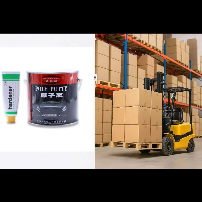 Yüksek Performanslı Kaplama Poly Putty 1k Polyester Doldurma Araç Detayları Putty Vücut Tamiri Putty