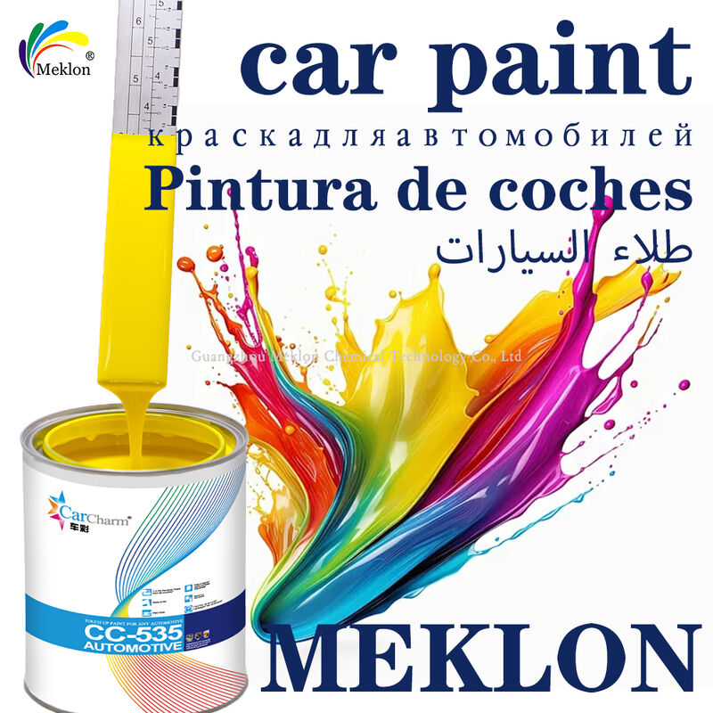 Sürekli Tedarik Yüksek Kapsama ve Mükemmel Yapışkanlık Yüksek Katı Boya Otomobil Refinish Paint
