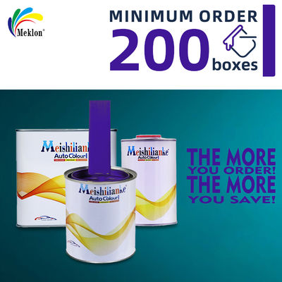 Akrilik 1K 2K Renkli Araç Beden Boyası Sprey Araç Metal Renkli Otomobil Boyası Tamir için Araç Refinish Kaplama