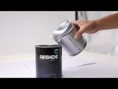 Üretici 1K ince beyaz Gümüş İnci Akrilik Boya Otomotiv Araba Tamir gümüş boya