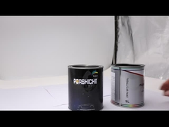 Yüksek Sertlik ve Çizik Direnci İçin 2K Siyah Araba Boyası Üst Kat