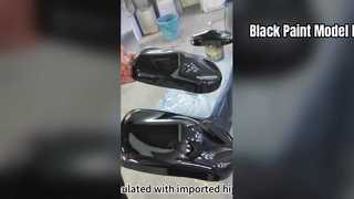 Siyah Boya Modeli Efekt Ekranı