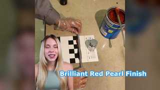 Kristal Kırmızı İnci 2K Otomatik Kaplama